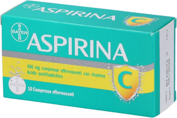 Farmed Aspirina C 10 Compresse Effervescenti Da 400 + 240 Mg