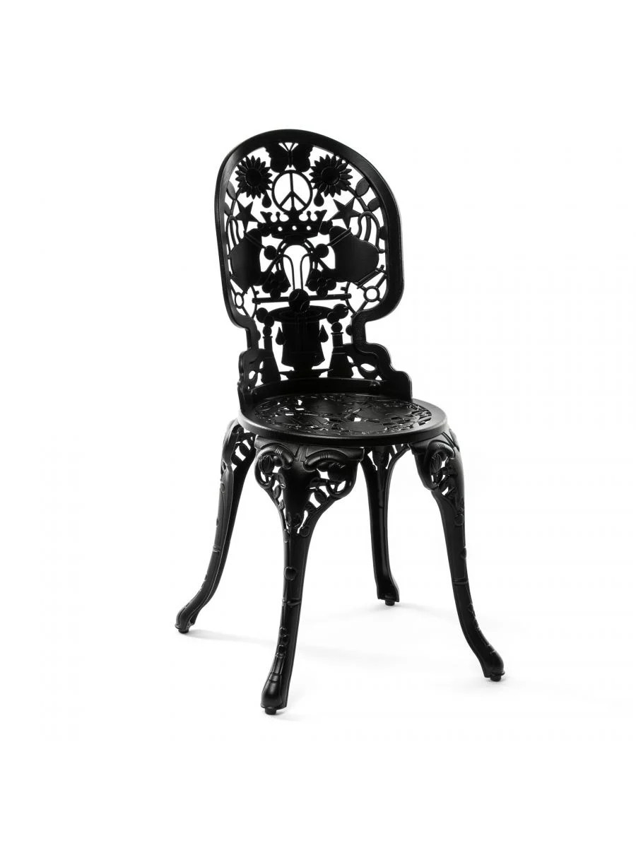 Seletti Industry collection stoel zwart