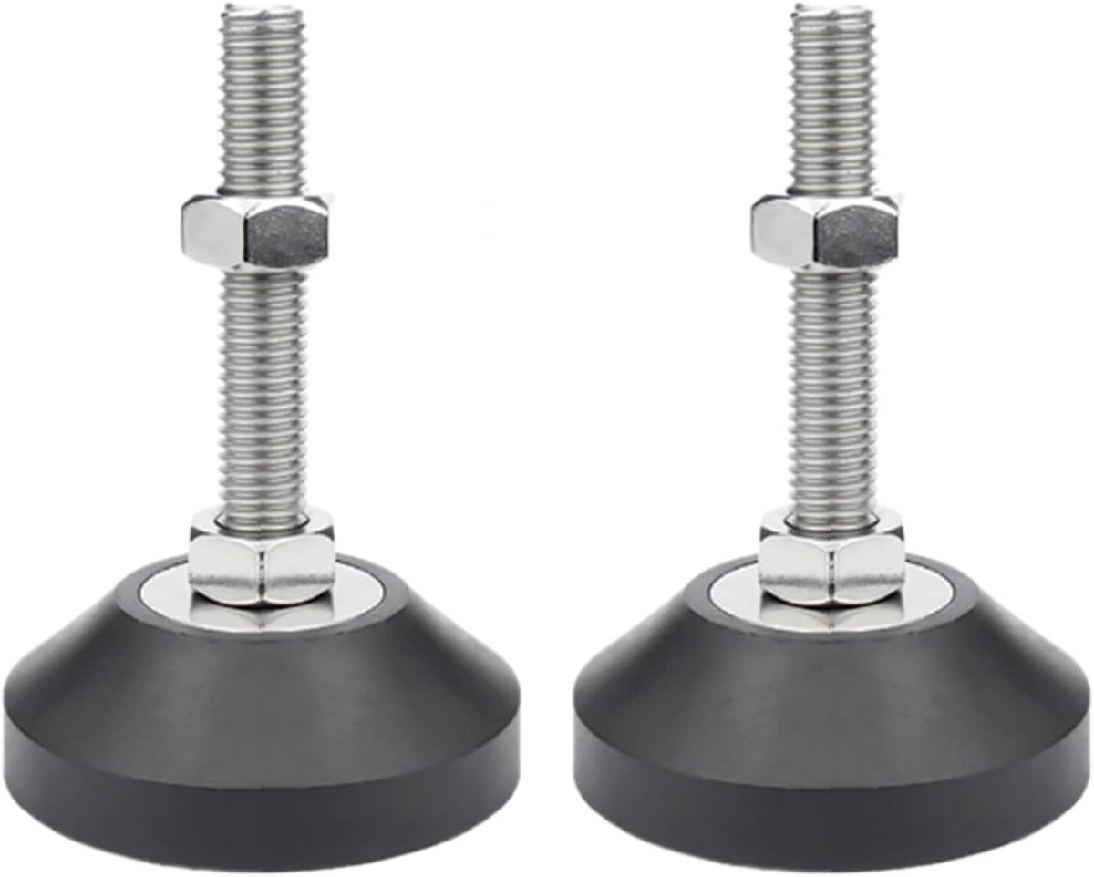 Nivelleerdoppen voor meubels, Metaal, M6 x 70mm