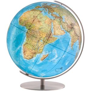 Columbus Globus 203081, Duo Regent, Ø 30cm, polit. & physisches Kartenbild, LED-Beleuchtung