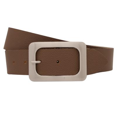 Ledergürtel ANNAMATONI "AnnaMatoni Ledergürtel Zoi Ledergürtel Zoi", Damen, Gr. TW110 - 125cm Gesamtlänge, braun (braun 690), 100% Leder, Gürtel Ledergürtel
