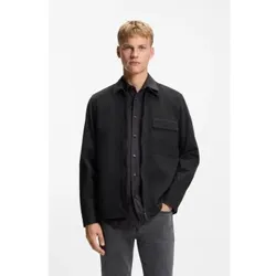 BOSS für Herren. 50553706 Lorum Jacke schwarz (L), Lässig, Baumwolle