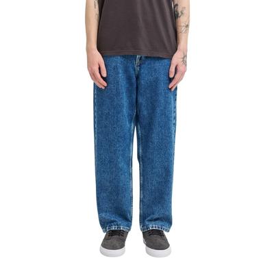 Straight-Jeans ELEMENT "Big 5 Denim", Herren, Gr. 34L, Normalgrößen, blau (mid used), Obermaterial: 80% Baumwolle, 20% Baumwolle., Jeans Straight-Jeans