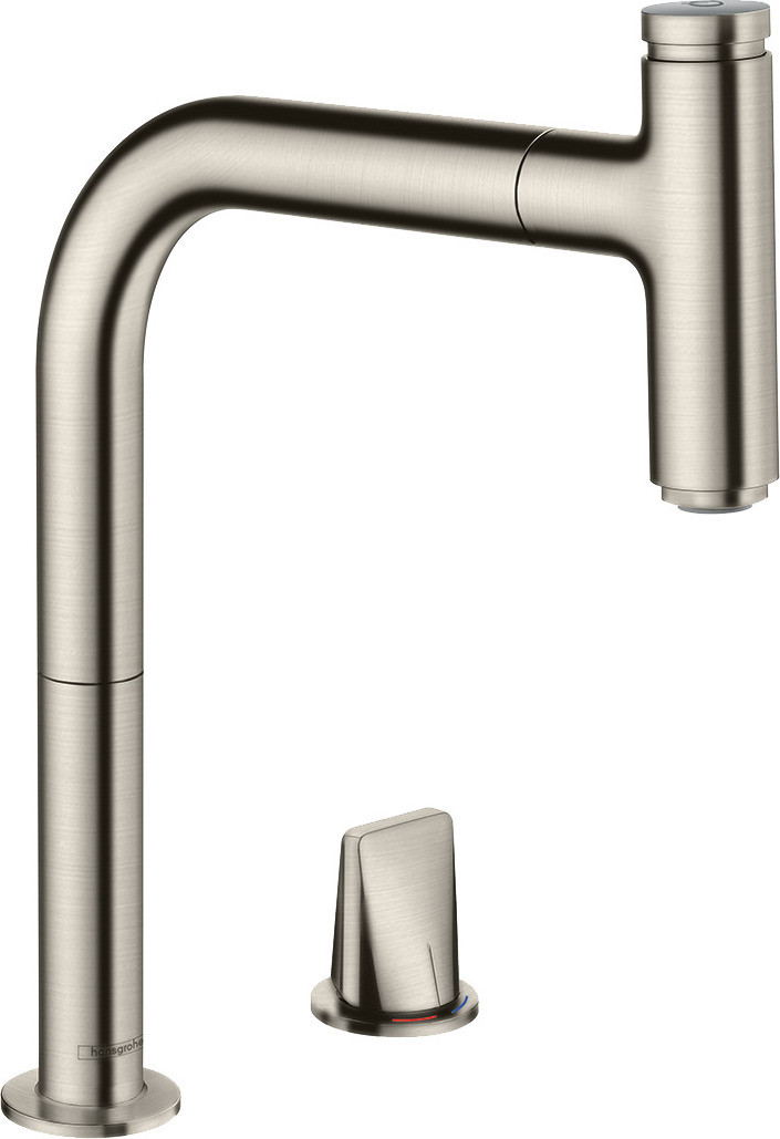 Hansgrohe Select spoelmengkraan met uittrekbare douchekop en sBox, chroom