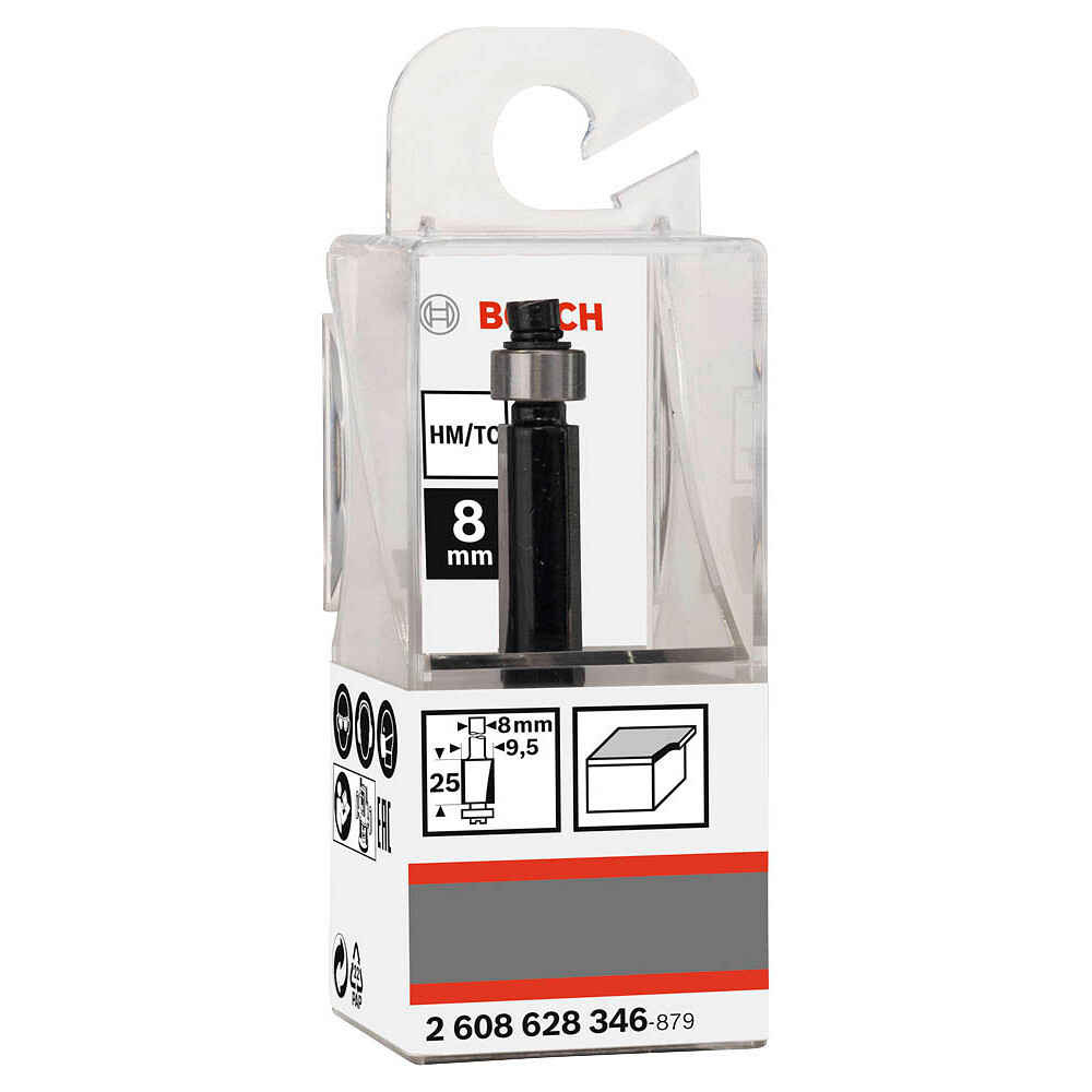 Bosch Bündigfräser 8x9,5x68 mm