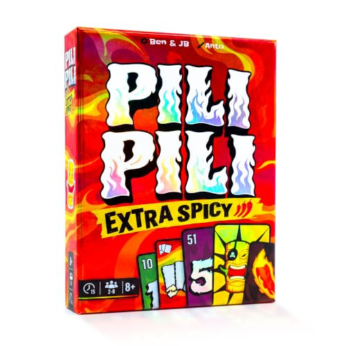 ATM Gaming PILI PILI Extra Spicy - Tactisch kaartspel voor 2 tot 8 spelers