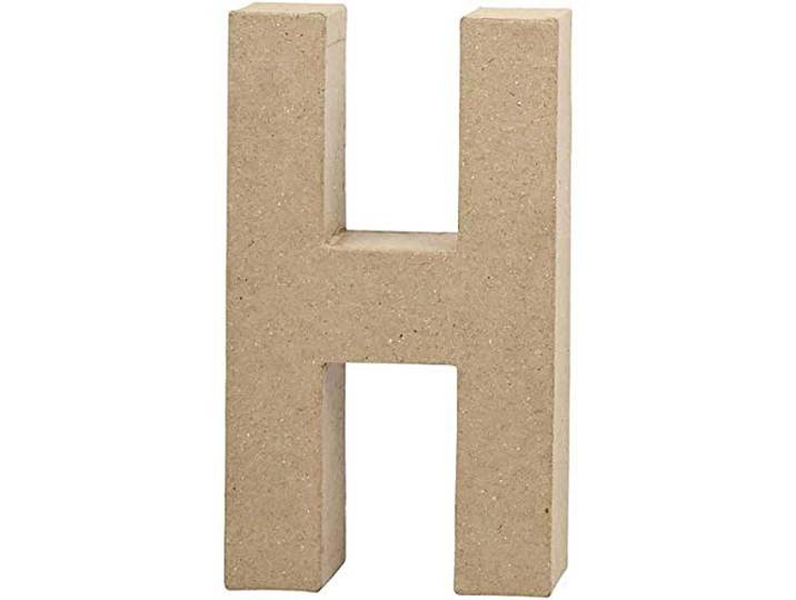 Creativ Papier-maché-getal, 20 cm, 1 stuk, beige, 1
