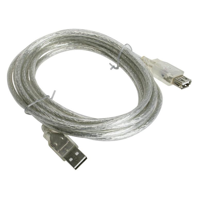 InLine USB 2.0 Verlängerung, St/Bu Typ A (3 m, USB 2.0) (34603)