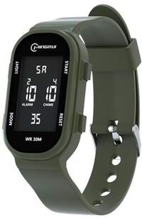 Everyday Crate MINGRUI Kids Digital Sport Watch 30M Waterproof Fitness Watch With LED Backlight Alarm And Calendar green