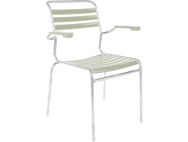 Schaffner Stilvoller Gartenstuhl Säntis Kunststoff pastellgrün - Schweizer Möbelhersteller - Gartenstuhl - Wetterfeste Gartenmöbel & Accessoires