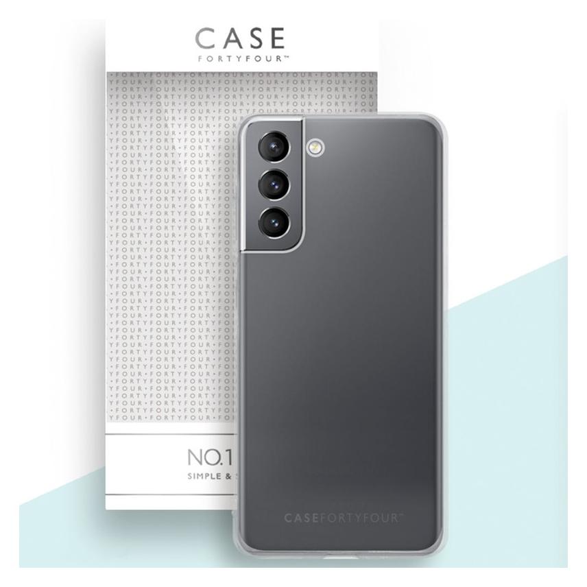 Case FortyFour Soft-Cover No.1 transparent (Samsung Galaxy S21 FE, Samsung Galaxy S21 FE 5G) (CFFCA0623)