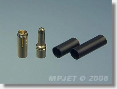MPJet 21022 MP JET gouden connectoren voor 2,5 mm² draad, 2 paar