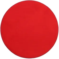 Spielteppich SITZKREIS - Rot - Rund 100cm
