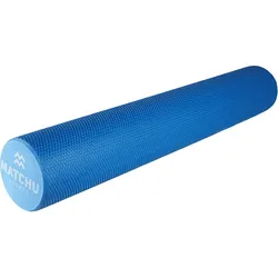 Matchu Sports Faszienrolle weich 90cm - Blau - 90cm - EVA-Schaum