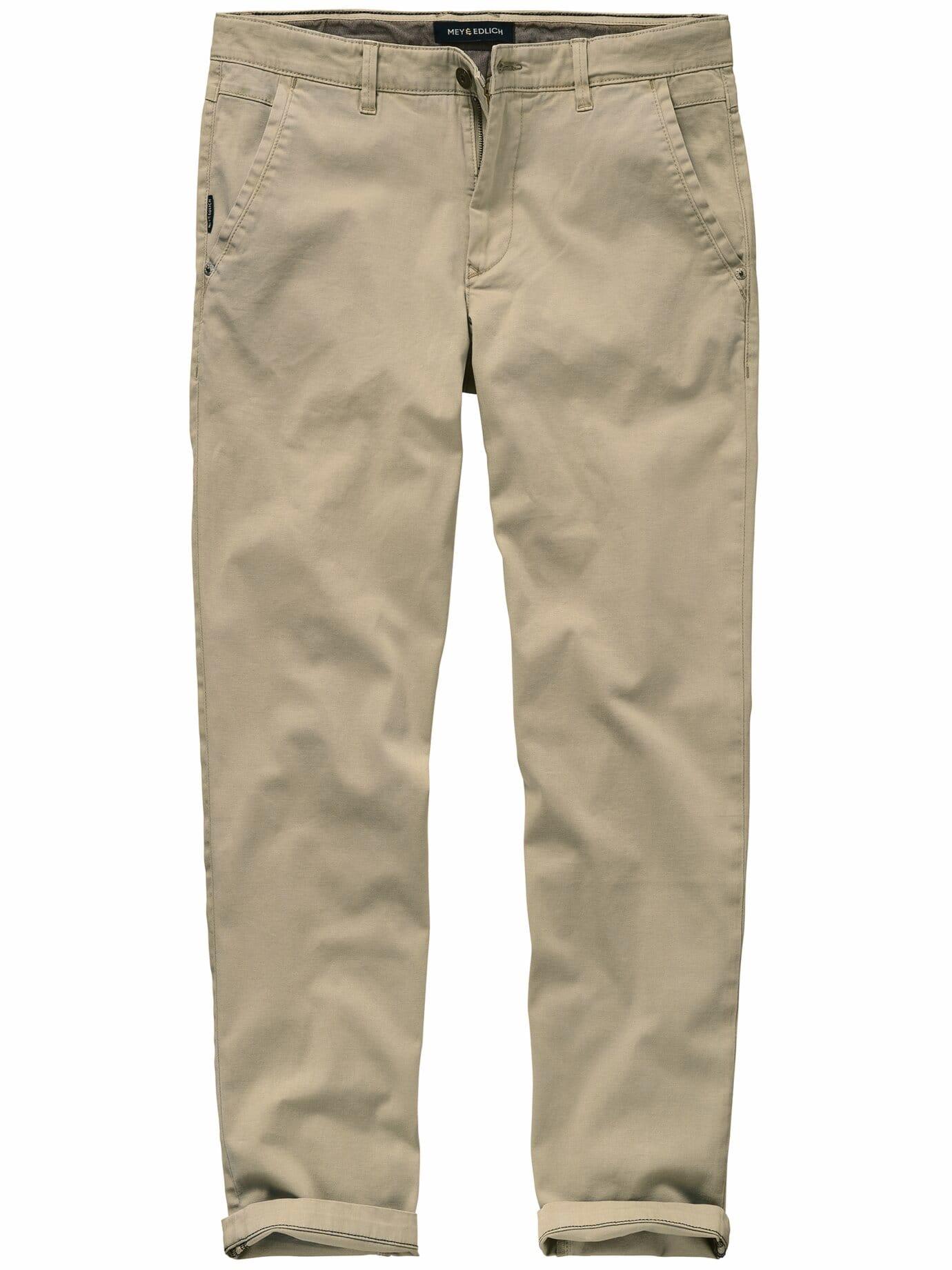 Mey & Edlich Herren Potenzial-Chino Beige 98 % Baumwolle, 2 % Elasthan