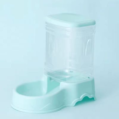 Inspire Curations HydroFeast 3.8L Automatic Pet Feeder & Water Station blue feeder
