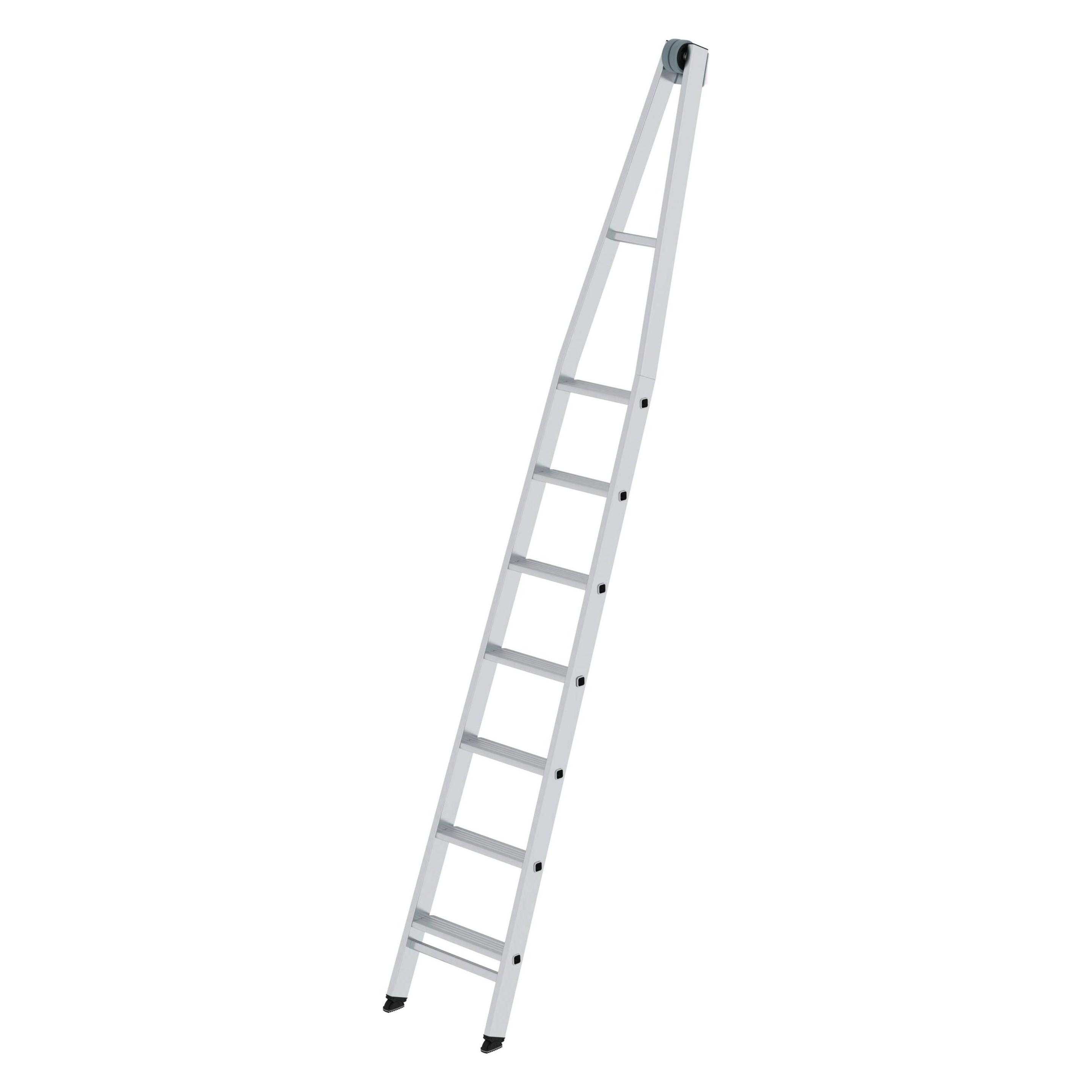 Günzburger Stufen-Glasreinigerleiter Oberteil 7 Stufen (302 cm) (012023)