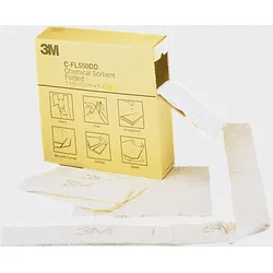 3M PF2001 Chemikalienbindevlies Multiformat, 33cmx30m, Aufnahmekapazität/Stück: 40Liter, Karton 3Stück