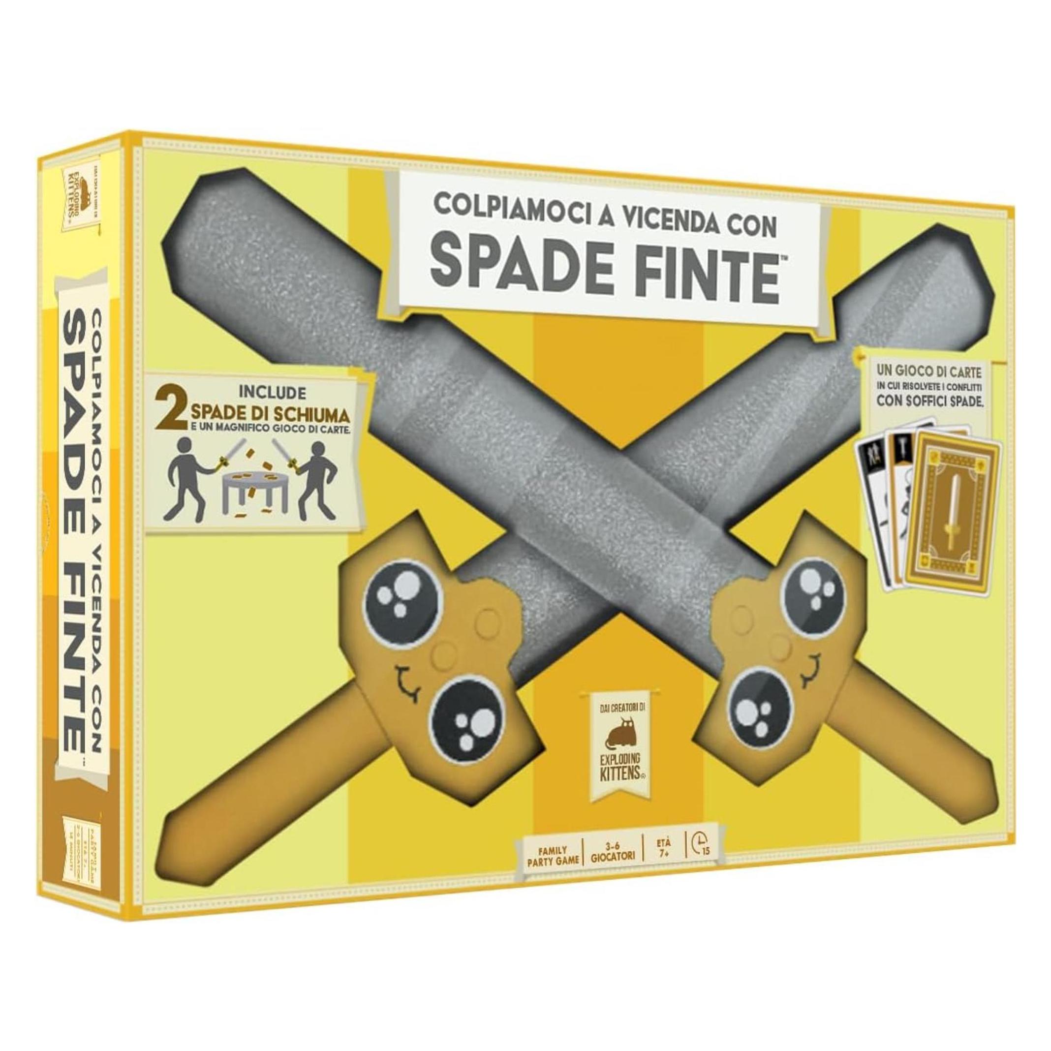 Asmodée Lasst uns mit falschen Schwertern aufeinander einschlagen (Italienisch, 2 Spieler) (8639)