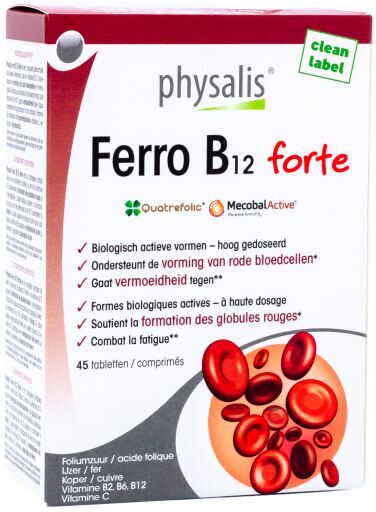 Physalis Ferro B12 Forte 45 tablets