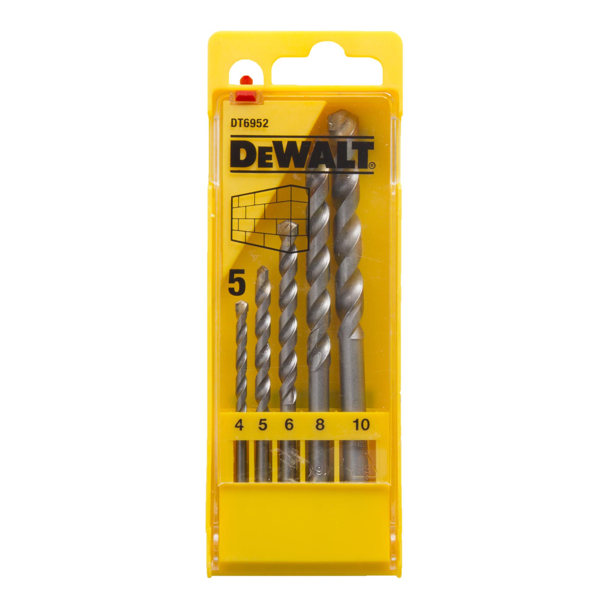 DEWALT Set Steinb. 4-10 (5-tlg.) DT6952-QZ)