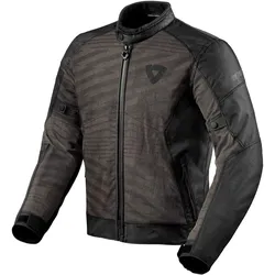 Revit Torque 2 H2O, Textiljacke wasserdicht - Schwarz/Dunkelgrau - S