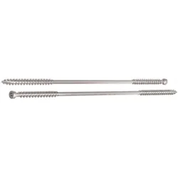 Rothoblaas, Schrauben, Viti mordenti per sottotetto DGZ zincato blu 9x320 mm (50 Schrauben pro Stück)