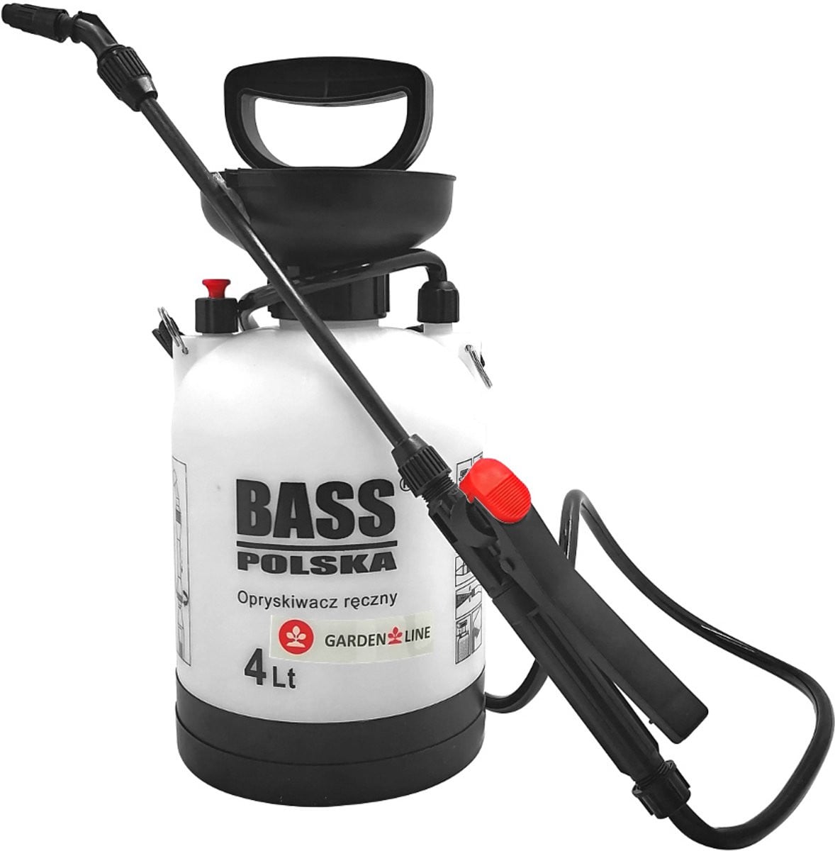 Handheld drukspuit 4 l met schoudermontage