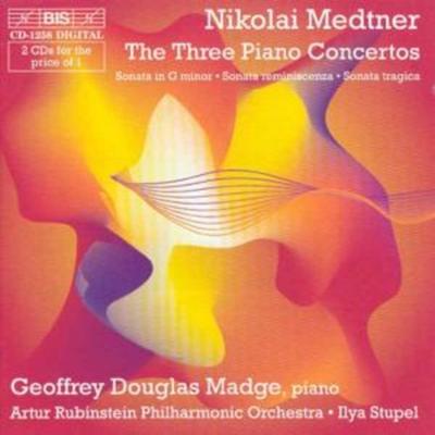 Die drei Klavierkonzerte - Geoffrey Douglas Madge, CD