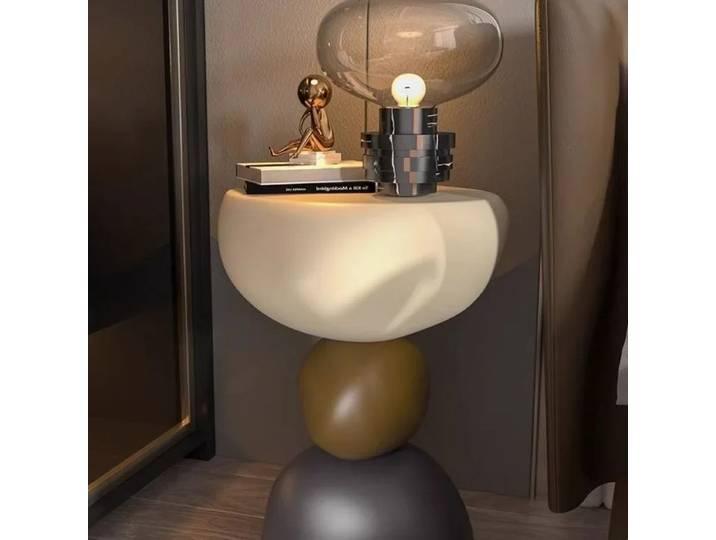 Grande table d'appoint de luxe, table basse, table de chevet, table de salon, table de bureau, table de chambre, style nordique moderne, design, pour livres, décoration de mobilier de salon