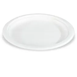 Teller aus Zuckerrohr, 23 cm