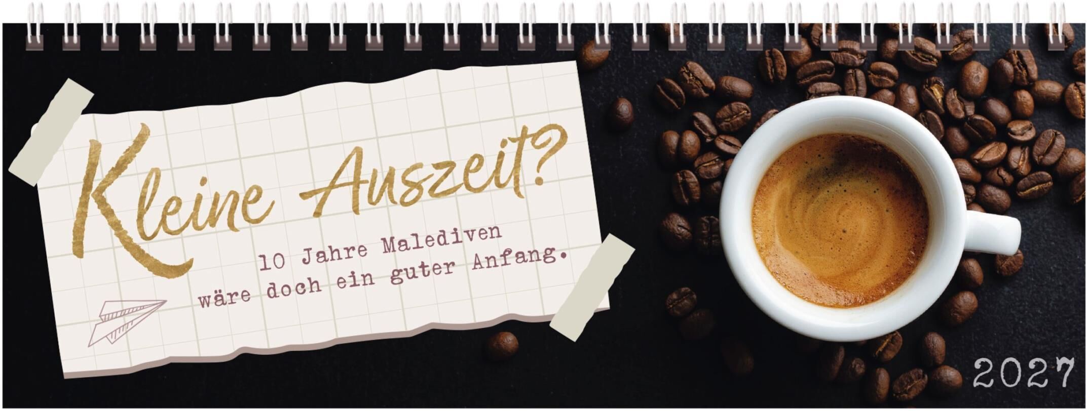 Korsch Verlag Tischquerkalender Kleine Auszeit? 2027