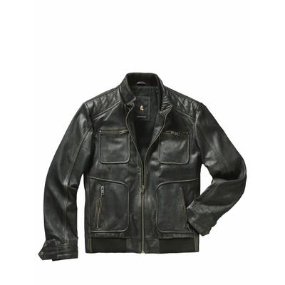 Rub-off-Lederjacke