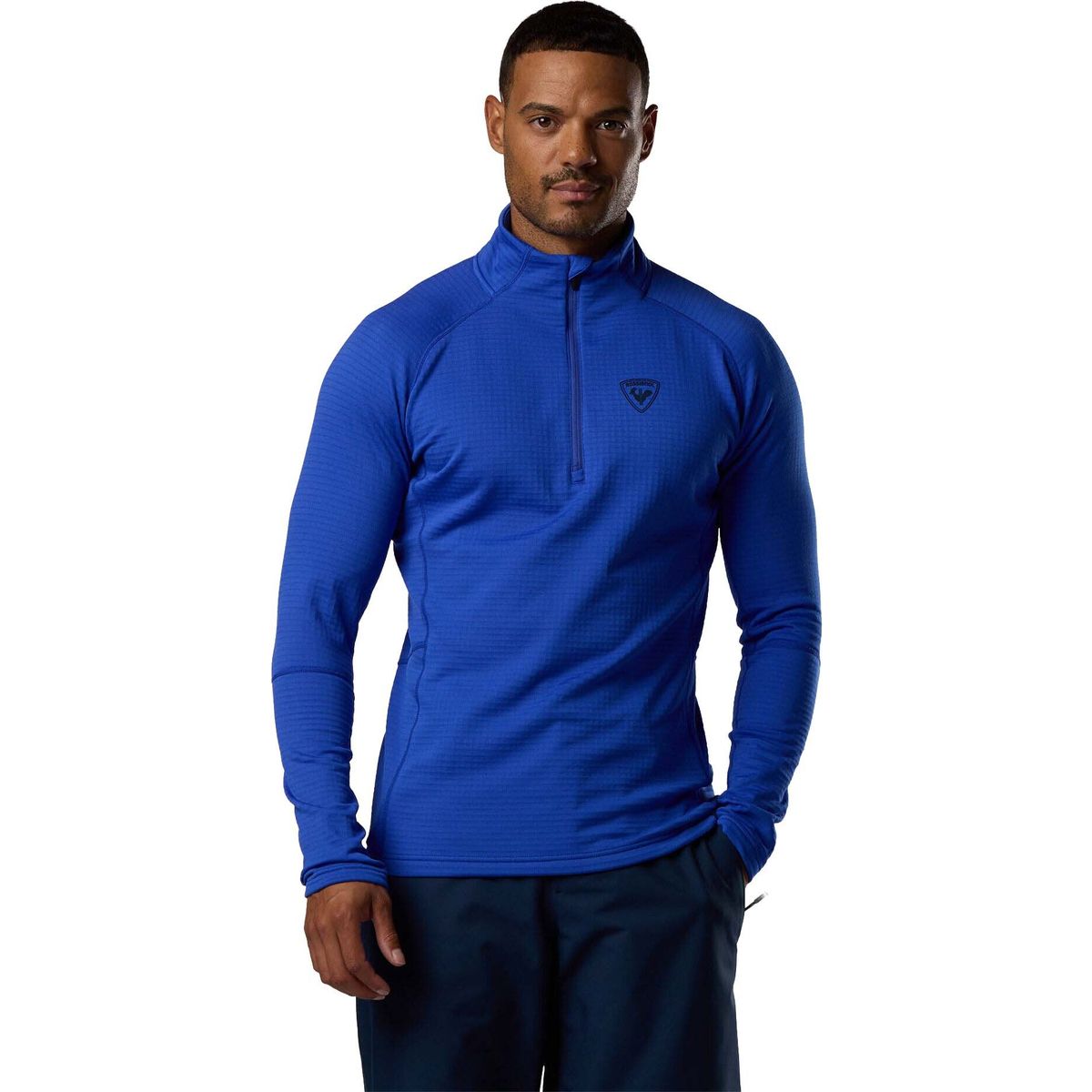 Rossignol Blackside Fleece Half Zip dazzle blue (F00) 2XL RLNML10 F002XL