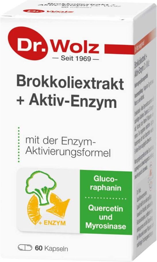 Dr. Wolz Brokkoli Extrakt+Aktiv-Enzym Doktor wolz Msr.kaps. 60stk