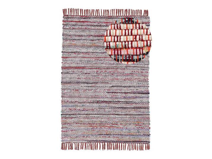 Tapis en coton Kelim Chindi Rouge/Rouge 160 x 230cm Coton