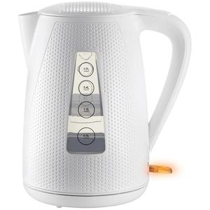 Unold Wasserkocher 18550, Blitzkocher Golf weiß, 1,7 Liter, 2150 Watt, mit Kunststoffgehäuse