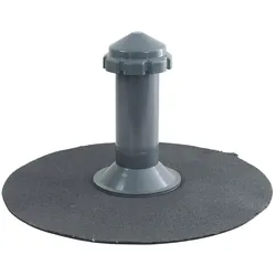 Flachdachlüfter mit Flansch aus Bitumen DN70