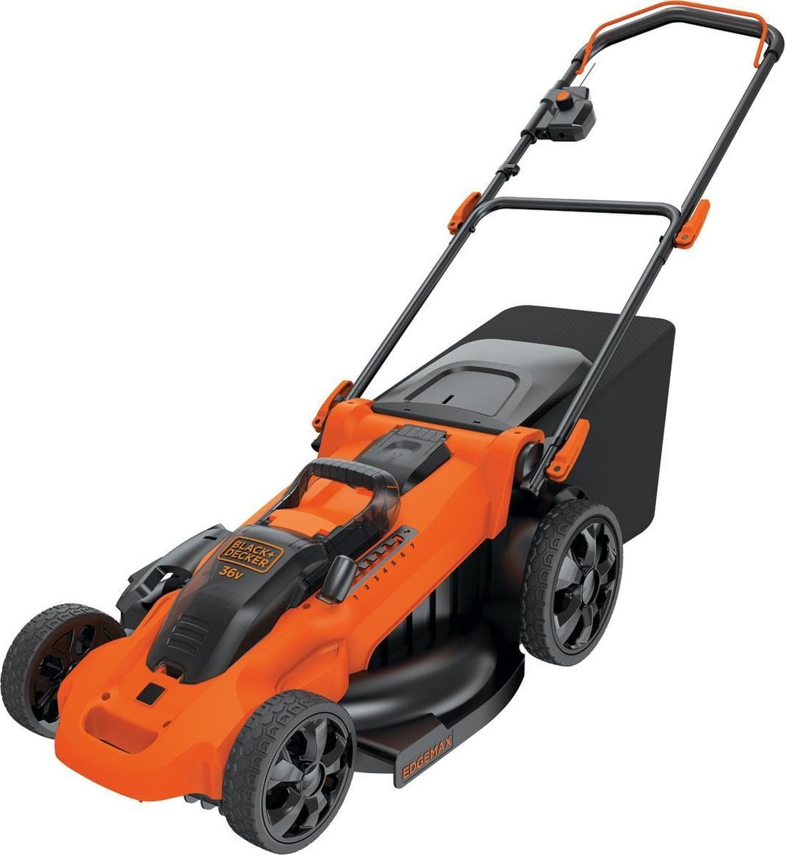 Black & Decker CLMA4820L2-QW Accugrasmaaier 36V met Autosense, 48 cm maaibreedte, inclusief 2 accu's, snellader en 50 l opvangzak