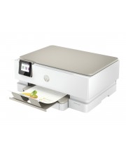 HP Envy Inspire 7220e All-in-One Multifunktionsdrucker Farbe Tintenstrahl 216 x 297 mm Original A4/Legal Medien bis zu 13 Seiten/Min. Kopieren 15 Drucken 125 Blatt USB 2.0 Wi-Fiac Bluetooth Portobello mit 1 Jahr Garantieverlängerung durch HP+-Aktivierung (242P6B#629)