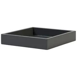 Deko Tablett Spa graphite quadratisch S