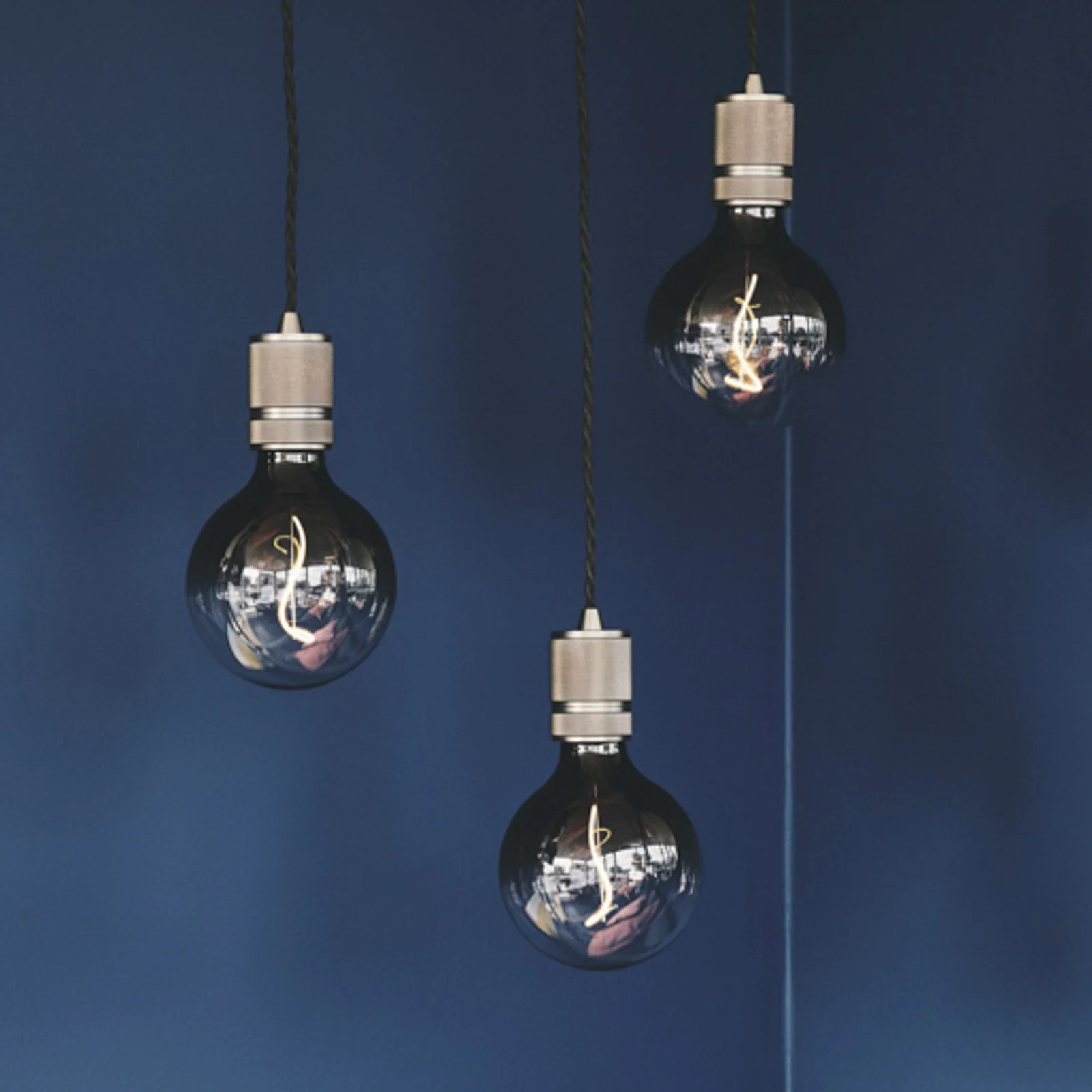 Halo Design HALO hanglamp matzwart aluminium E27 Hoogte: 8 cm