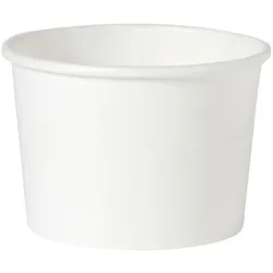 500x DUNI Suppenbecher 500 ml Weiß ungeteilt