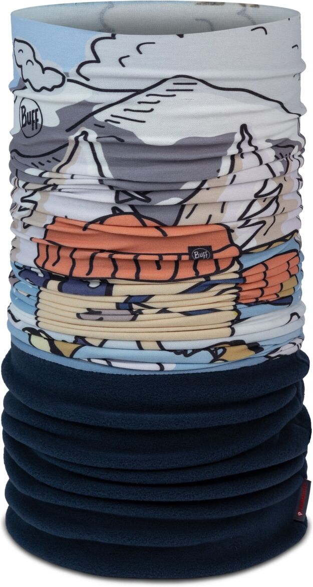 Buff Braga de cuello polar niño . Azul