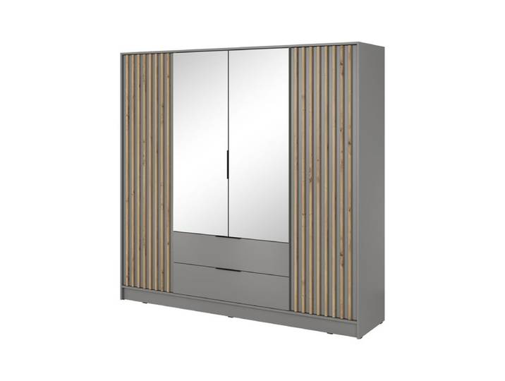 Kleiderschrank – NELLY 4D+LUS – Grau