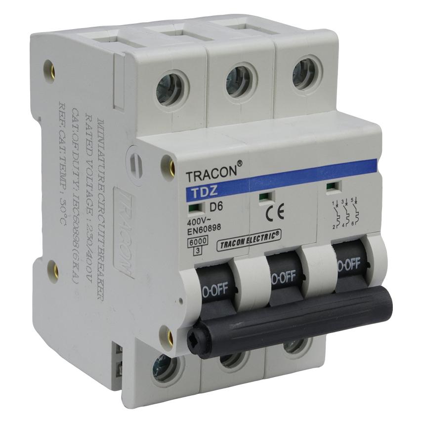Tracon Leitungsschutzschalter (TR-TDZ-3D-6)