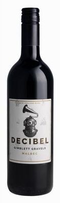 """Decibel Wines""" """Decibel Wines Malbec Gimblett Gravels 2021 Red Wine - New Zealand"""