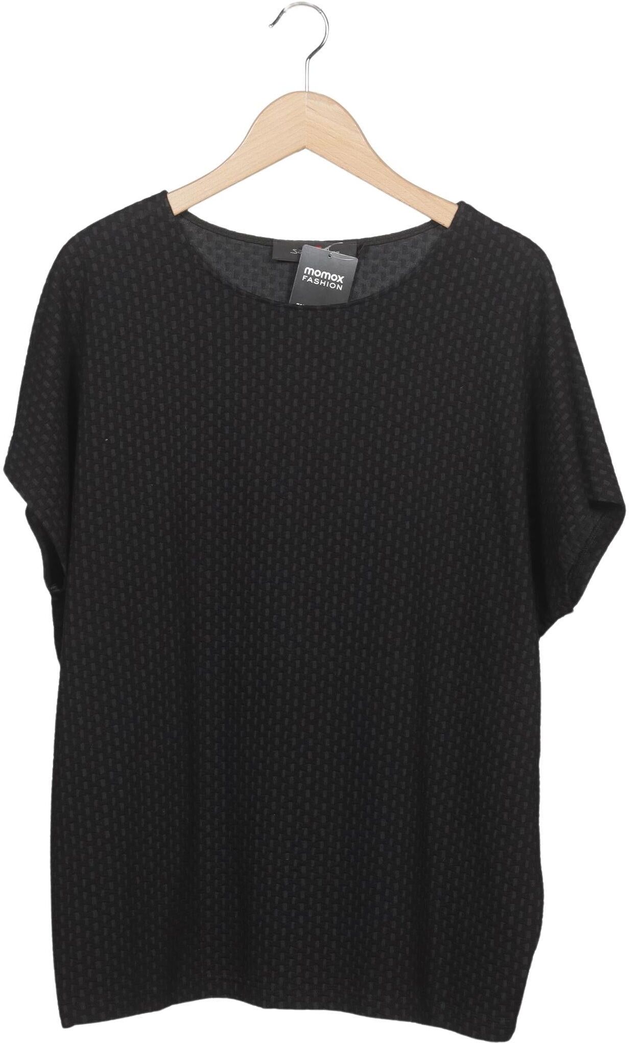 Sallie Sahne Damen T-Shirt, Schwarz, Gr. EU 42, kein / Etikett - Second Hand