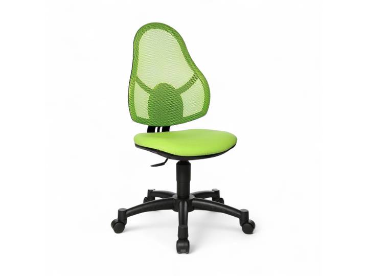 Kinderstuhl Topstar Open Art Junior ohne Armlehnen, Grün/Schwarz, Neu, Ergonomischer Stuhl - ideal für flexibles Arbeiten