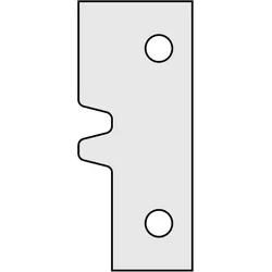 CMT HW Ersatzmesser Paar für 694.009 Trapezverleimfräser - C695.009.01
